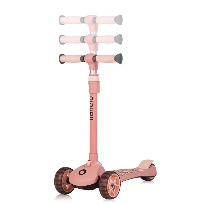 Trotineta, Lionelo, Franky, Multifunctionala, Pliabila, Pana la 50 kg, Bicicleta cu 3 roti si trotineta de echilibru, Ghidon reglabil, Sezut detasabil, Roti cu LED, Conform cu EN71, EN62115, 12 luni+, Roz Trotineta, Lionelo, Franky, Multifunctionala, Pliabila, Pana la 50 kg, Bicicleta cu 3 roti si trotineta de echilibru, Ghidon reglabil, Sezut detasabil, Roti cu LED, Conform cu EN71, EN62115, 12 luni+, Roz