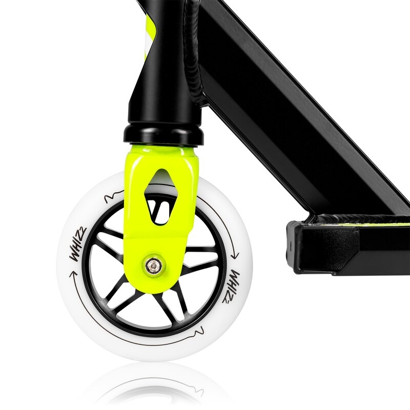 Trotineta, Lionelo, Whizz, Pentru Acrobatii, Rulmenti ABEC-9, Sistemul de compresie IHC 9, 20 - 100 kg, Conform cu standardul european de securitate EN14619, Verde/Negru Trotineta, Lionelo, Whizz, Pentru Acrobatii, Rulmenti ABEC-9, Sistemul de compresie IHC 9, 20 - 100 kg, Conform cu standardul european de securitate EN14619, Verde/Negru