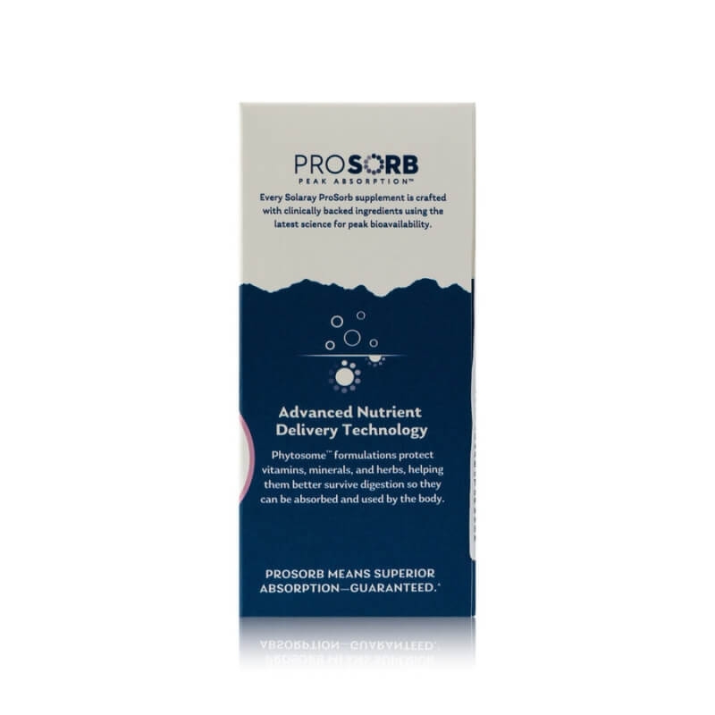 Turmeric Phytosome Prosorb 500 mg Solaray, 30 capsule vegetale, Secom