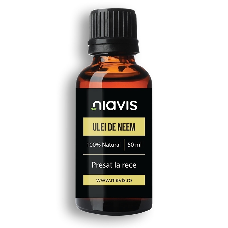Ulei de Neem presat la rece, 50 ml, Niavis