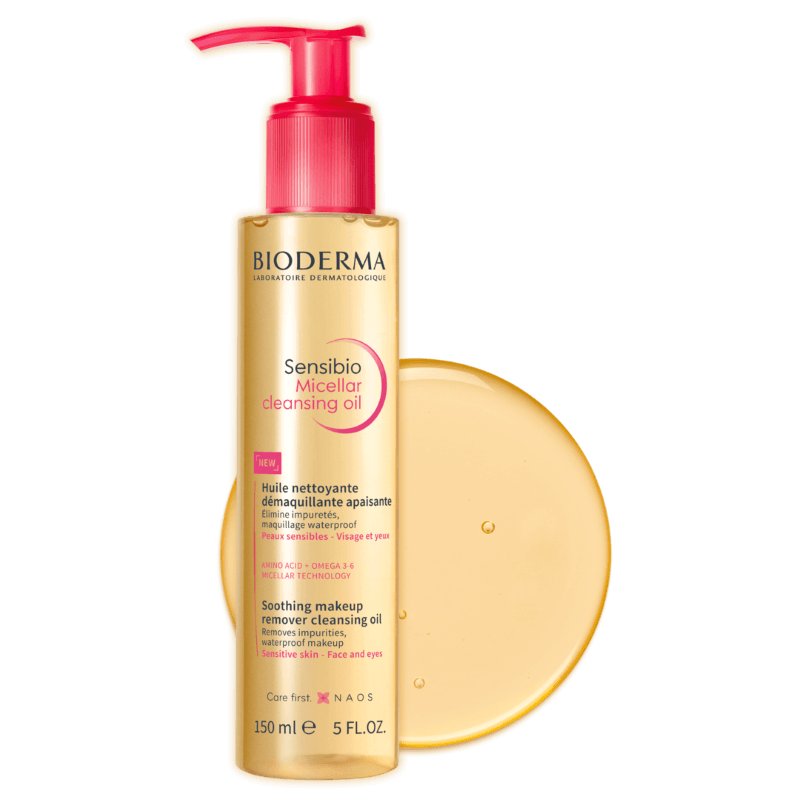 Ulei micelar de curatare Sensibio, 150 ml, Bioderma Ulei micelar de curatare Sensibio, 150 ml, Bioderma