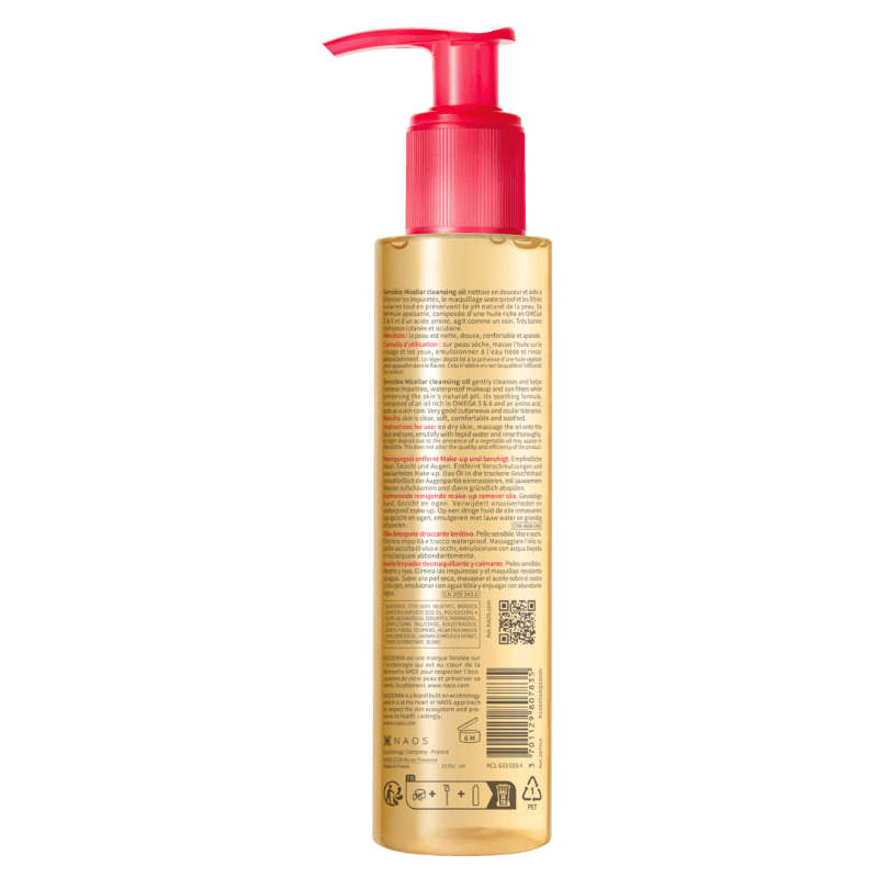 Ulei micelar de curatare Sensibio, 150 ml, Bioderma Ulei micelar de curatare Sensibio, 150 ml, Bioderma