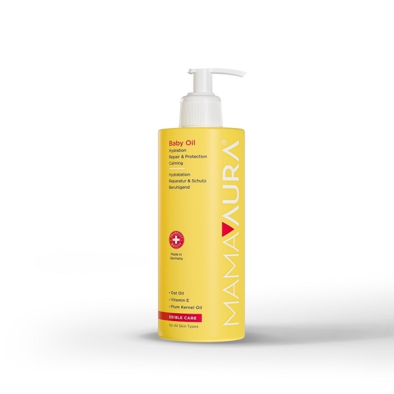 Ulei pentru bebelusi Edible Care for Baby, 200 ml, Mamaaura Ulei pentru bebelusi Edible Care for Baby, 200 ml, Mamaaura