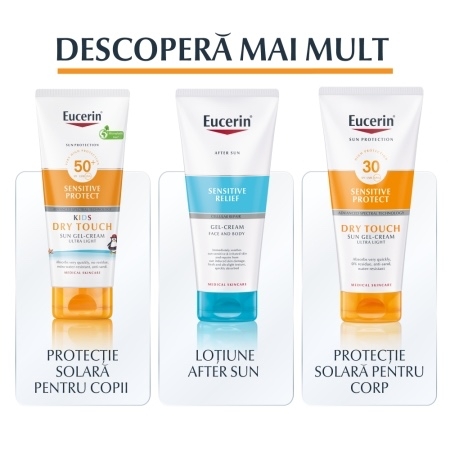 Spray de corp transparent SPF 50+ Sun Protection Oil Control, 200 ml, Eucerin Spray de corp transparent SPF 50+ Sun Protection Oil Control, 200 ml, Eucerin
