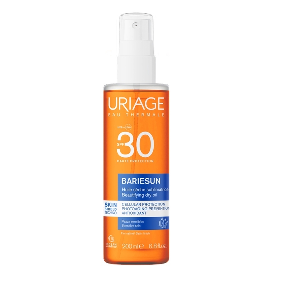 Ulei uscat cu protectie solara SPF 30 Bariesun, 200 ml, Uriage Ulei uscat cu protectie solara SPF 30 Bariesun, 200 ml, Uriage