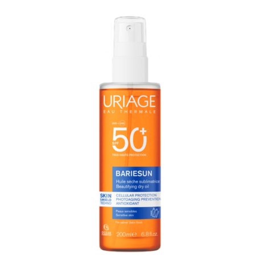 Ulei uscat cu protectie solara SPF 50+ Bariesun, 200 ml, Uriage Ulei uscat cu protectie solara SPF 50+ Bariesun, 200 ml, Uriage