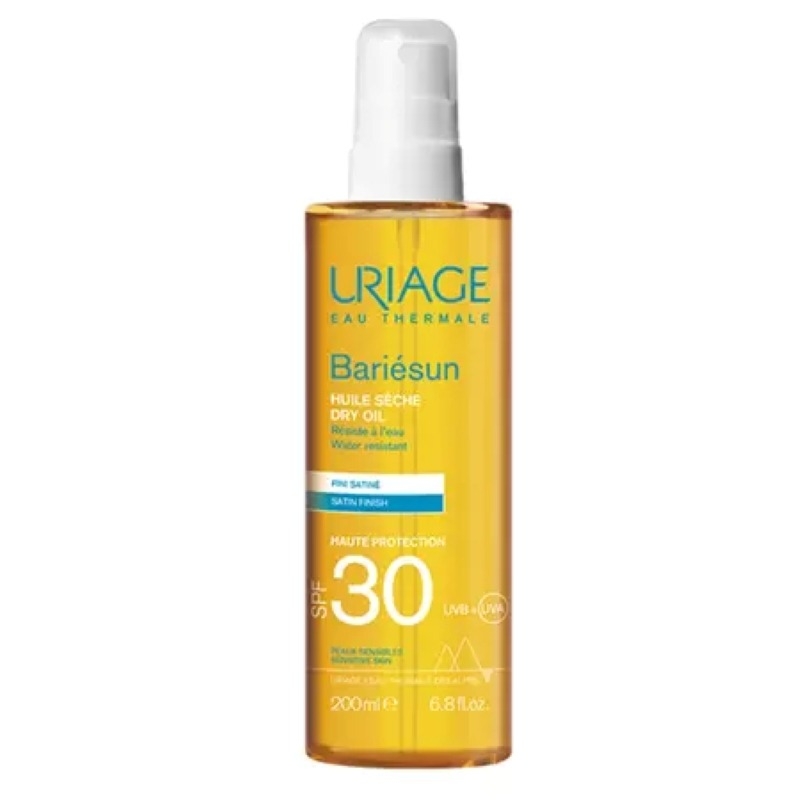 Ulei uscat pentru protectie solara SPF 30 Bariesun, 200 ml, Uriage Ulei uscat pentru protectie solara SPF 30 Bariesun, 200 ml, Uriage