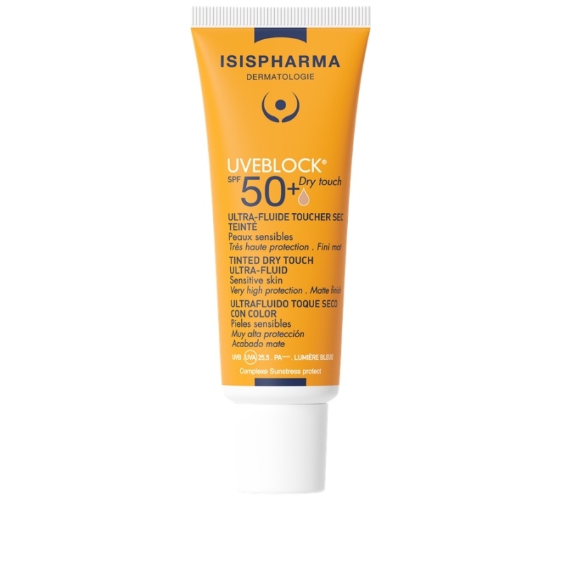 Ultra-fluid nuantator medium matifiant SPF 50+ Uveblock, 40 ml, Isispharma Ultra-fluid nuantator medium matifiant SPF 50+ Uveblock, 40 ml, Isispharma