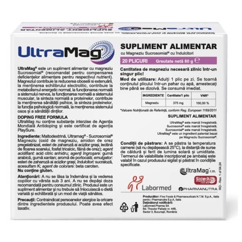 UltraMag, 20 plicuri, Labormed