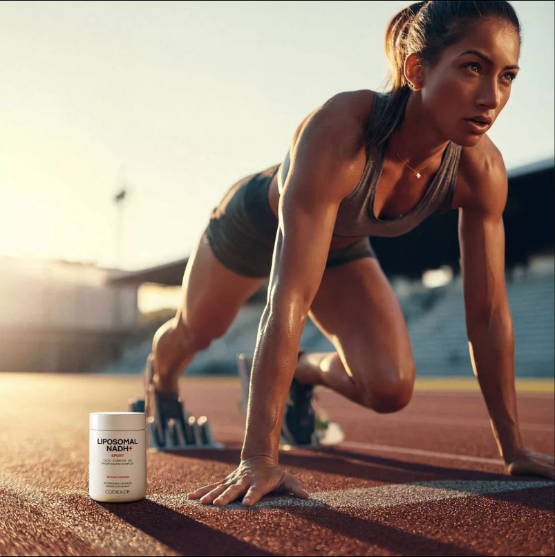 Suport avansat pentru energie celulara Codeage  Liposomal NADH+, 60 capsule, GNC