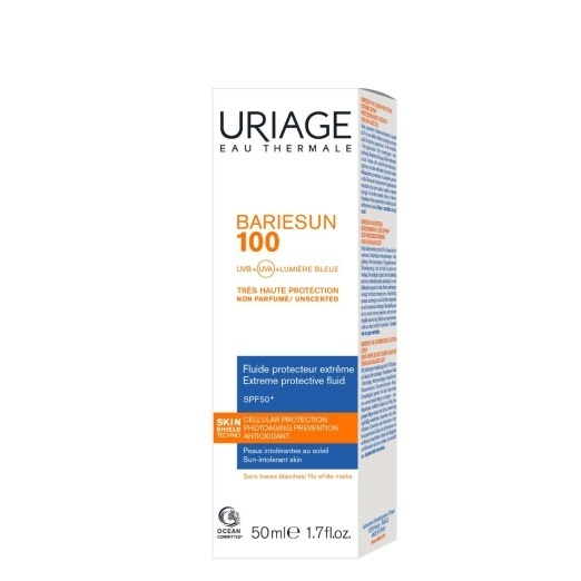 Bariesun 100 fluid protectie extrema SPF 50+, 50ml, Uriage Bariesun 100 fluid protectie extrema SPF 50+, 50ml, Uriage
