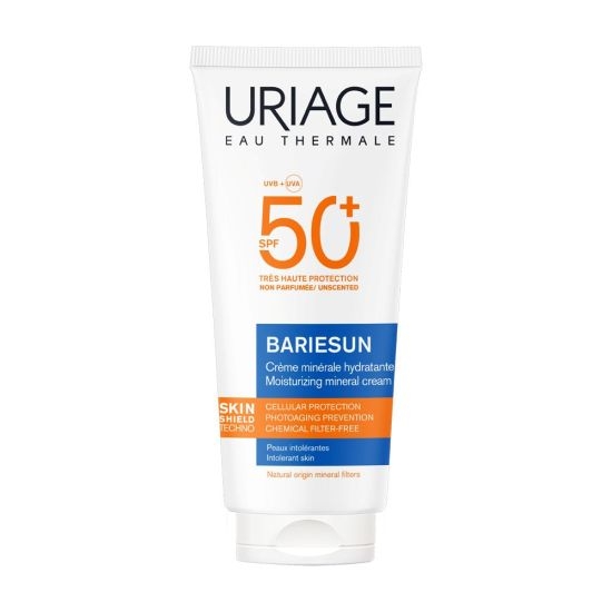 Bariesun crema minerala solara SPF 50+, 100ml, Uriage Bariesun crema minerala solara SPF 50+, 100ml, Uriage