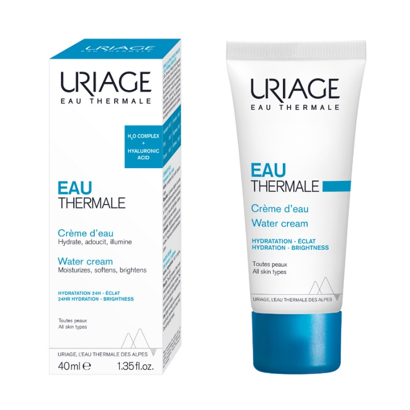 Eau Thermal Crema hidratanta textura lejera, 40 ml, Uriage Eau Thermal Crema hidratanta textura lejera, 40 ml, Uriage