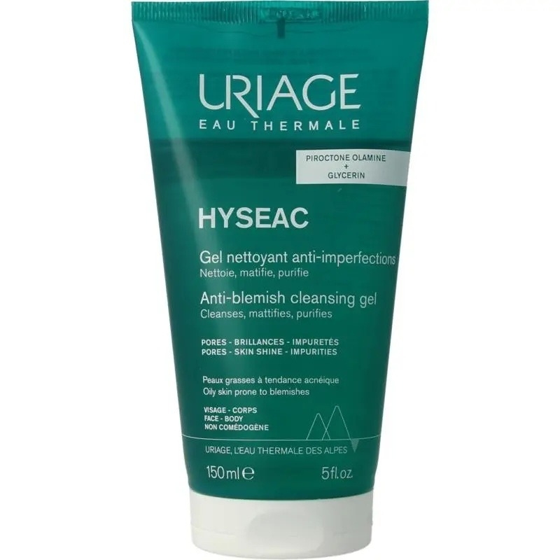 Hyseac gel de curatare, 150ml, Uriage Hyseac gel de curatare, 150ml, Uriage
