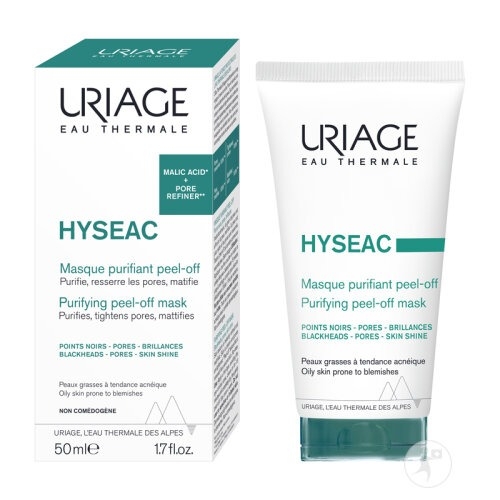 Hyseac masca de curatare purifianta peel-of, 50ml, Uriage