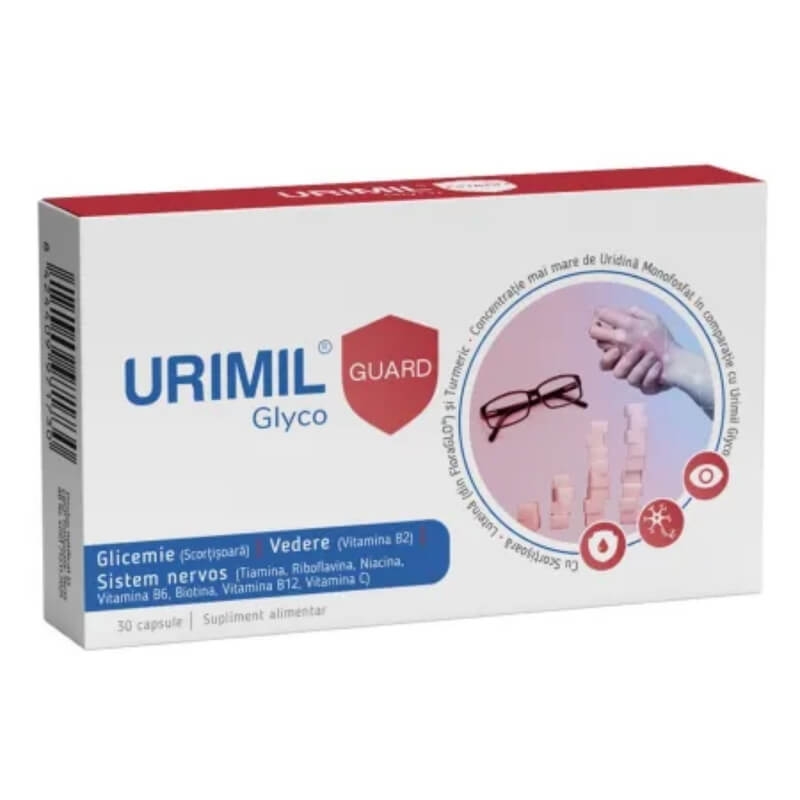 Urimil Glyco Guard, 30 capsule, Naturpharma Urimil Glyco Guard, 30 capsule, Naturpharma