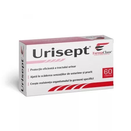 Urisept, 60 capsule, Farmaclass Urisept, 60 capsule, Farmaclass
