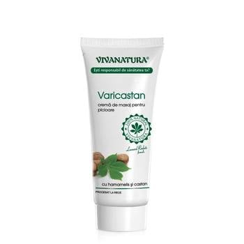 VivaNatura - Varicastan crema masaj pentru picioare 75ml VivaNatura - Varicastan crema masaj pentru picioare 75ml