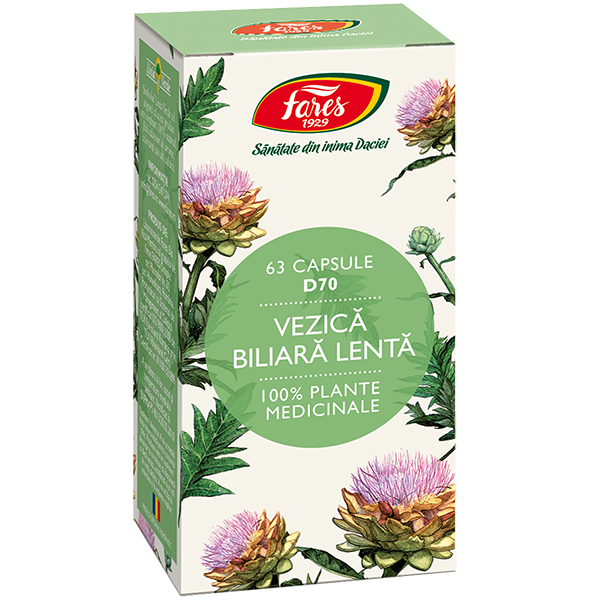 Vezica biliara lenta (D70) 63caps., Fares