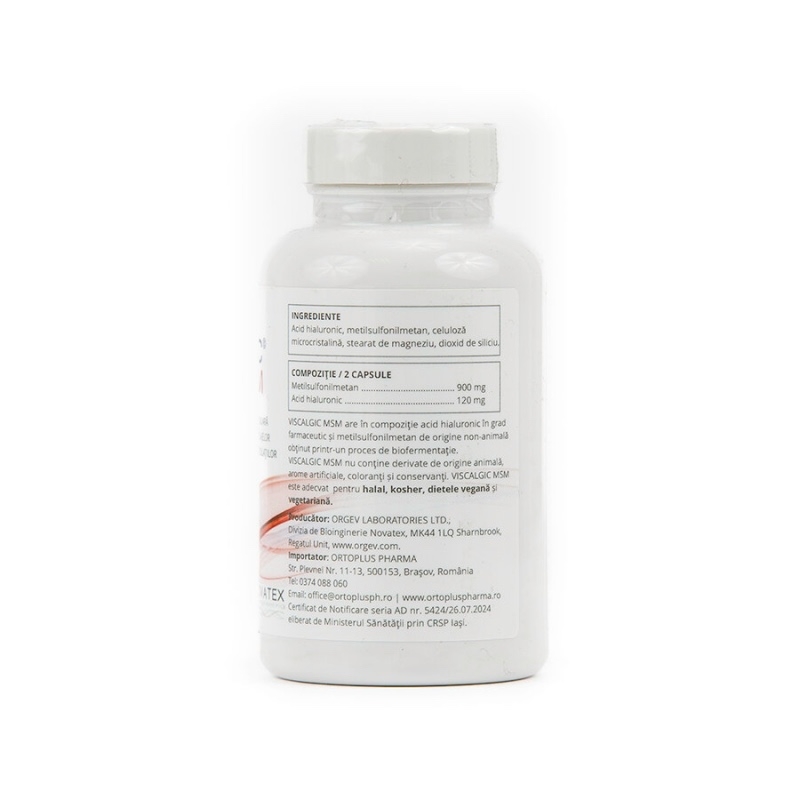 Viscalgic MSM, 120 capsule, Novatex Bioengineering Viscalgic MSM, 120 capsule, Novatex Bioengineering