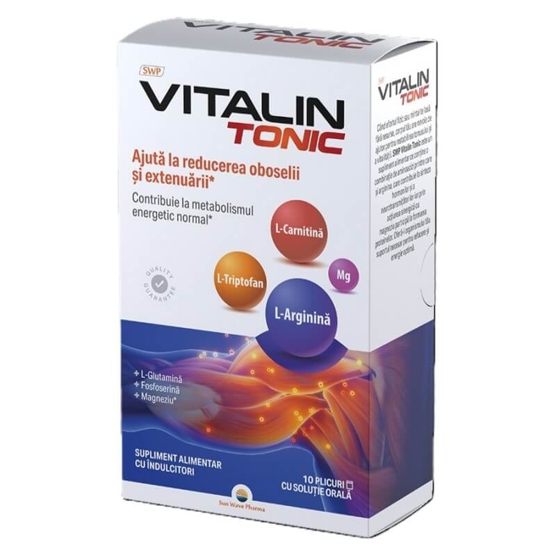 Vitalin Tonic, 10 plicuri, Sun Wave Pharma Vitalin Tonic, 10 plicuri, Sun Wave Pharma