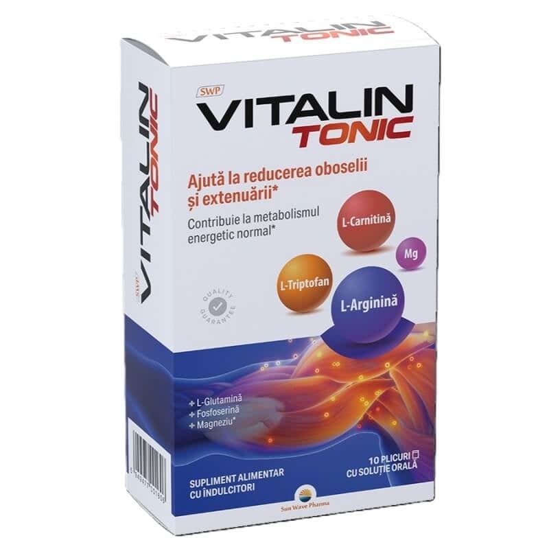 Vitalin Tonic, 10 plicuri, Sun Wave Pharma Vitalin Tonic, 10 plicuri, Sun Wave Pharma