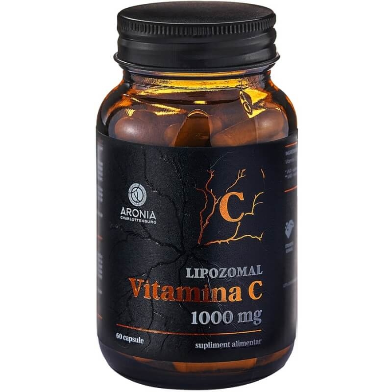 Vitamina C Lipozomal 1000 mg, 60 capsule, Aronia Charlottenburg Vitamina C Lipozomal 1000 mg, 60 capsule, Aronia Charlottenburg