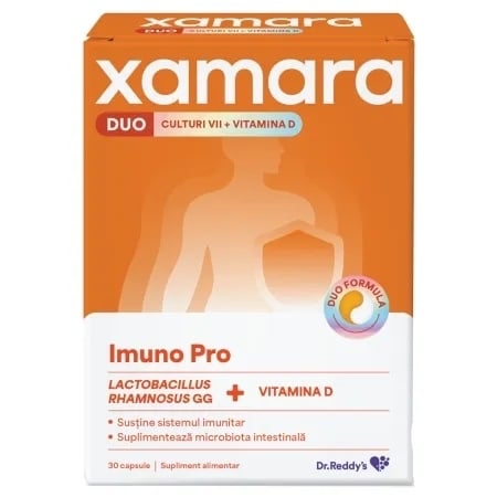 Xamara Duo Imuno Pro, 30 capsule, Dr. Reddys