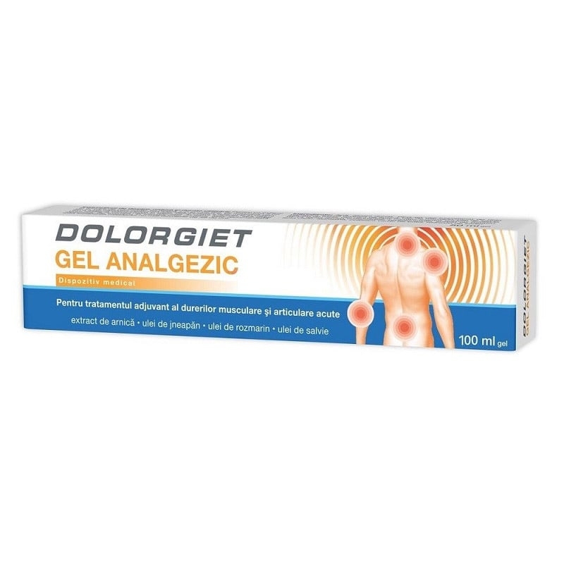 Gel analgezic Dolorgiet, 100 ml, Zdrovit Gel analgezic Dolorgiet, 100 ml, Zdrovit
