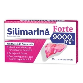 Silimarina Forte 9000mg, 30 comprimate, Zdrovit Silimarina Forte 9000mg, 30 comprimate, Zdrovit